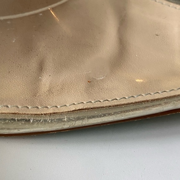 Betsy Johnson Jace Gold and Clear Women's Heels Sz 10 - Picture 5 of 8